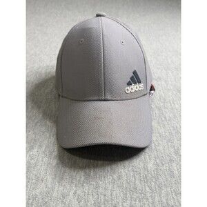Adidas Men's Release 3 Stretch Fit Cap Silver Pebble Grey S/M